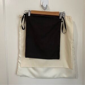 Michael Kors XL Size, Fossil Large Size, Cole Haan Medium Size Dust Bag